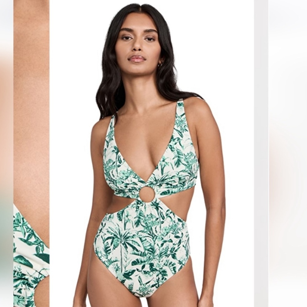 NWT Onia Marisol One Piece Tropical Toile size M